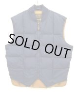 画像: 90'S EDDIE BAUER "DOWNLIGHT VEST" 黒タグ グースダウン スクエアキルト ダウンベスト ネイビー (VINTAGE)