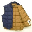 画像3: 90'S EDDIE BAUER "DOWNLIGHT VEST" 黒タグ グースダウン スクエアキルト ダウンベスト ネイビー (VINTAGE)