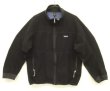 画像1: 90'S PATAGONIA 裏地P.E.F パーシャルエクリプス フリースジャケット ブラック USA製 (VINTAGE)
