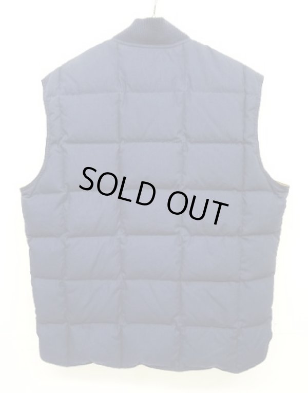 画像5: 90'S EDDIE BAUER "DOWNLIGHT VEST" 黒タグ グースダウン スクエアキルト ダウンベスト ネイビー (VINTAGE)
