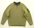 画像1: ARC'TERYX 1/4ジップ POLARTEC フリースジャケット カーキ カナダ製 (VINTAGE)