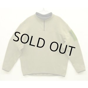 画像: ARC'TERYX 1/4ジップ POLARTEC フリースジャケット カーキ カナダ製 (VINTAGE)