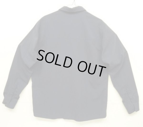 画像4: ARC'TERYX "SKYLINE LS SHIRT" 比翼付き スナップボタン ナイロンシャツ ネイビー (USED)