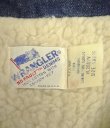 画像2: 80'S WRANGLER "NO-FAULT DENIMS" 裏地ボア デニムベスト インディゴ USA製 (VINTAGE)