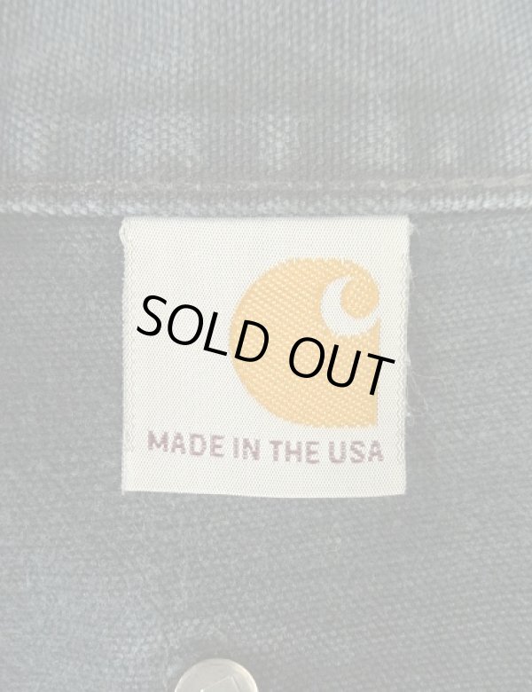 画像2: CARHARTT ダブルニー ダック ペインターパンツ ブラック W32L30 USA製 (VINTAGE)