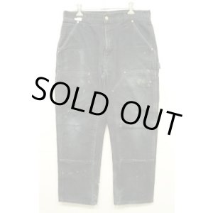 画像: CARHARTT ダブルニー ダック ペインターパンツ ブラック W32L30 USA製 (VINTAGE)