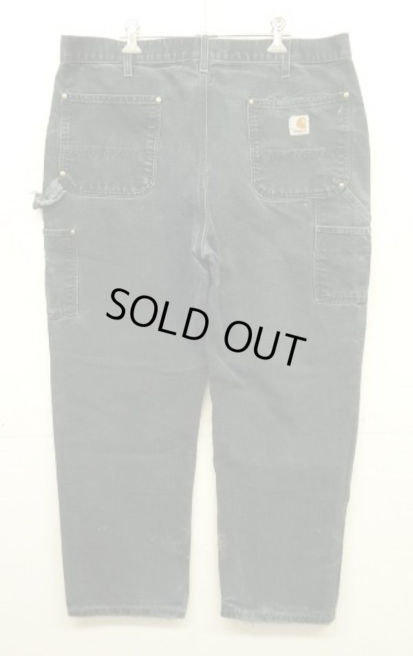 画像3: CARHARTT ダブルニー ダック ペインターパンツ ブラック W38L32 (VINTAGE)