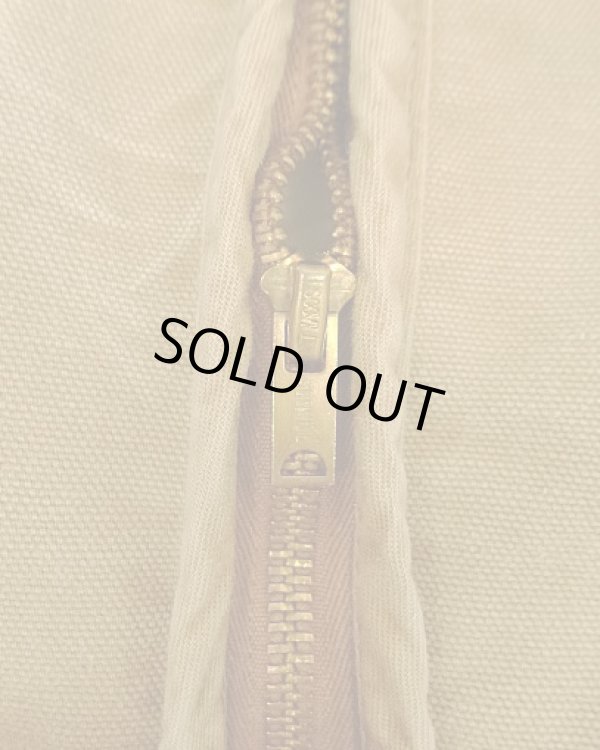 画像3: 70'S CARHARTT プリントタグ 裏地ボア ダックベスト SCOVILLジップ ブラウン USA製 (VINTAGE)