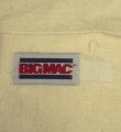 画像2: 80'S BIG MAC コットン100% ワークシャツ ネップ入り生成り USA製 (VINTAGE)