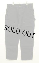 画像: CARHARTT ダブルニー ダック ペインターパンツ ブラック W36L30 USA製 (DEADSTOCK)