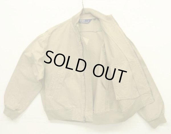 画像3: 90'S RALPH LAUREN 三角タグ キャンバス タンカースジャケット タン (VINTAGE)