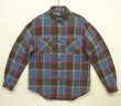 画像1: 90'S RALPH LAUREN フランネル 長袖 ワークシャツ チェック柄 (VINTAGE)