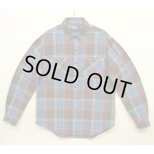 画像: 90'S RALPH LAUREN フランネル 長袖 ワークシャツ チェック柄 (VINTAGE)