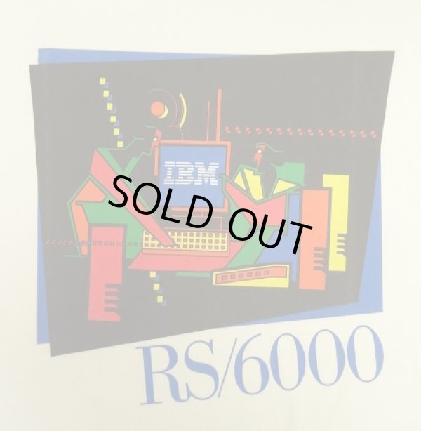 画像3: 90'S IBM "RS/6000" 長袖 Tシャツ ホワイト (DEADSTOCK)