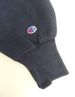 画像4: 90'S CHAMPION 刺繍タグ リバースウィーブ パーカー ネイビー USA製 (VINTAGE)