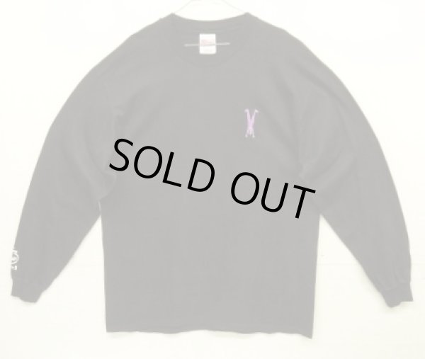 画像1: 90'S INTEL INSIDE "PENTINUMII" バックプリント 長袖 Tシャツ ブラック (DEADSTOCK)