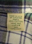 画像3: 90'S LL Bean フランネル 長袖 シャツ チェック柄 USA製 (VINTAGE)