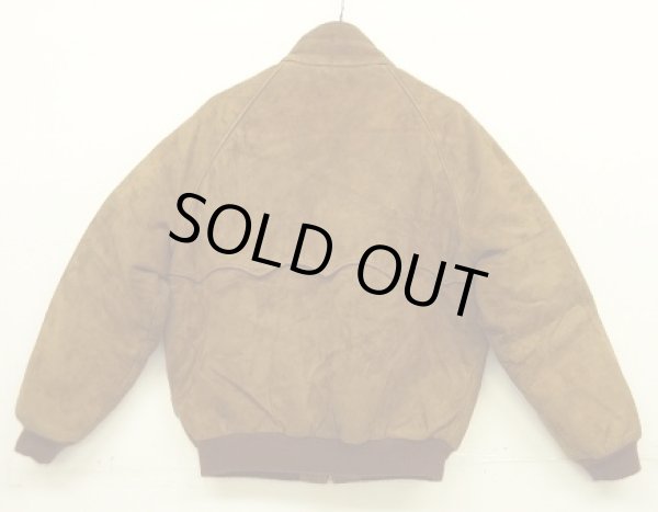 画像8: 80'S LL Bean 中綿入り レザー ドリズラージャケット ブラウン SCOVILLジップ USA製 (VINTAGE)