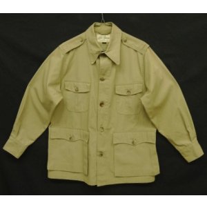 画像: 60'S LL Bean 筆記体タグ サファリジャケット ベージュ USA製 (VINTAGE)