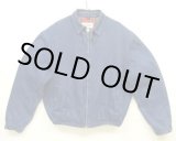 画像: 80'S LL Bean チンスト付き 中綿入り デニム ドリズラージャケット インディゴ USA製 (VINTAGE)