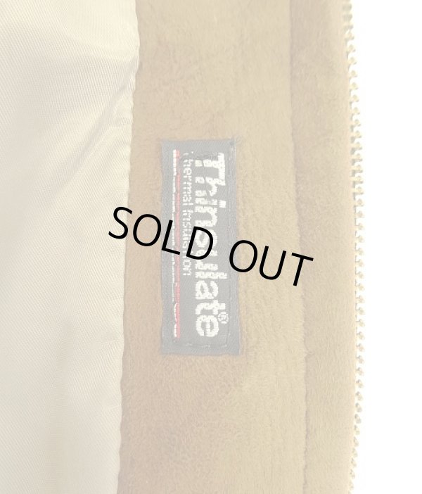 画像6: 80'S LL Bean 中綿入り レザー ドリズラージャケット ブラウン SCOVILLジップ USA製 (VINTAGE)