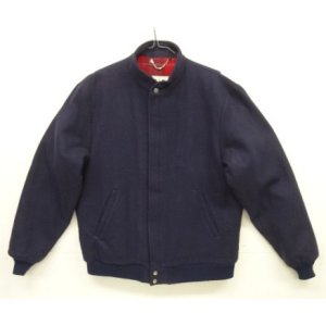 画像: 80'S LL Bean ウール ドリズラージャケット ネイビー USA製 (VINTAGE)