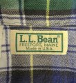 画像2: 90'S LL Bean フランネル 長袖 シャツ チェック柄 USA製 (VINTAGE)