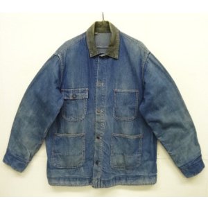 画像: 60'S SEARS デニム カバーオール インディゴ USA製 (VINTAGE)