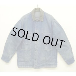 画像: 60'S SEARS デニム カバーオール インディゴ USA製 (VINTAGE)