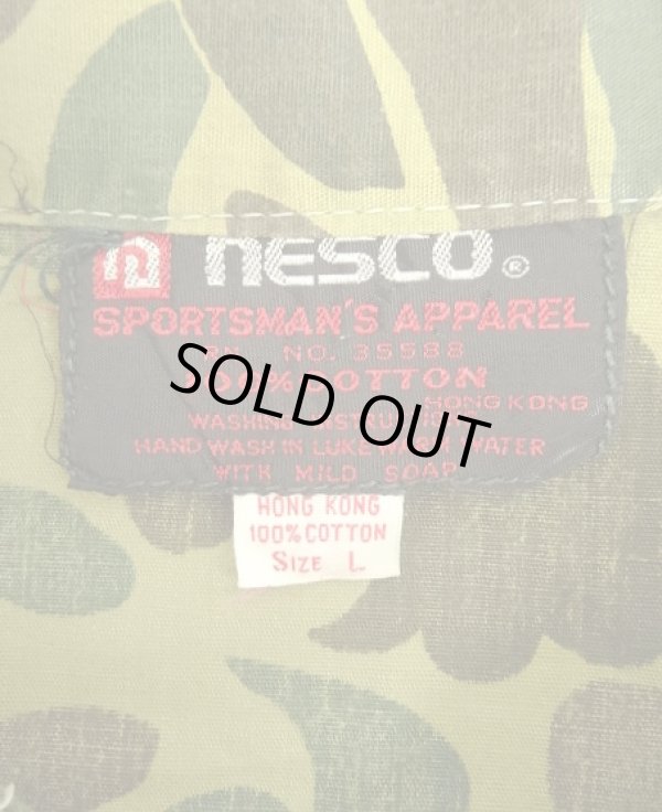 画像2: 70'S NESCO SPORTSMAN'S APPAREL コットン カバーオール ダックハンターカモ (VINTAGE)