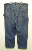 画像5: 60'S WESTEX トップスナップボタン コットン100% デニム ペインターパンツ アルミジップ インディゴ (VINTAGE)