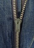 画像4: 60'S WESTEX トップスナップボタン コットン100% デニム ペインターパンツ アルミジップ インディゴ (VINTAGE)