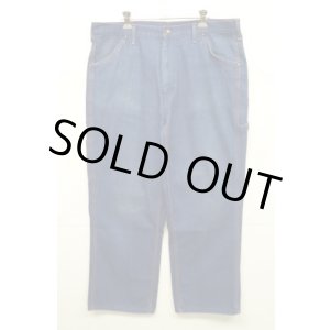 画像: 80'S BIG MAC トップスナップボタン デニム ペインターパンツ インディゴ (VINTAGE)