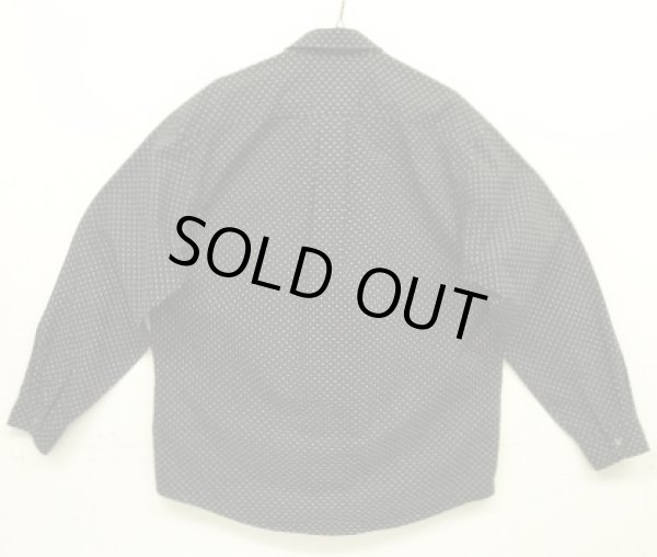 画像3: 90'S J.CREW 旧タグ 長袖 ポプリンシャツ ポルカドット (VINTAGE)