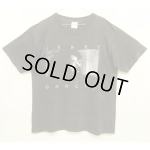 画像: 90'S JERRY GARCIA シングルステッチ 半袖 Tシャツ フェードブラック USA製 (VINTAGE)