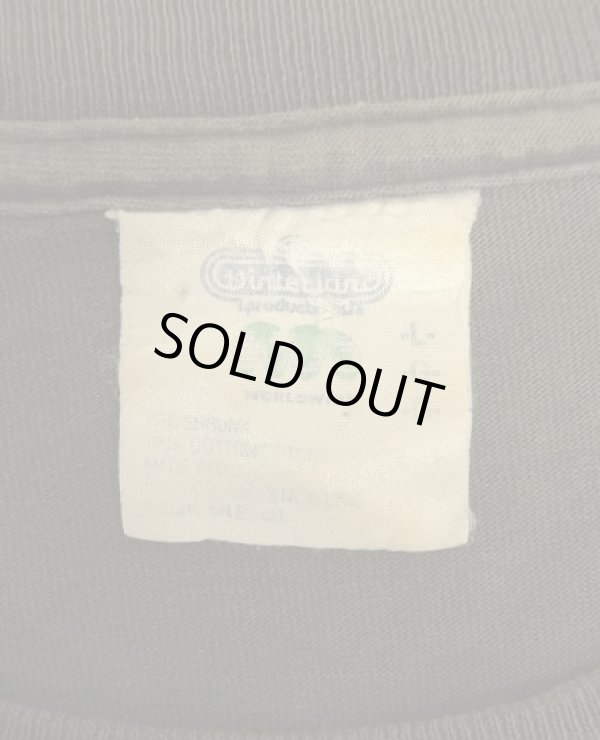 画像2: 90'S JERRY GARCIA シングルステッチ 半袖 Tシャツ フェードブラック USA製 (VINTAGE)