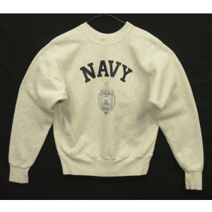 画像: 90'S US NAVAL ACADEMY ヘビーウエイト スウェットシャツ グレー (VINTAGE)