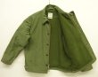 画像4: 80'S アメリカ軍 US NAVY "A-2" デッキジャケット ミリタリーグリーン (VINTAGE)