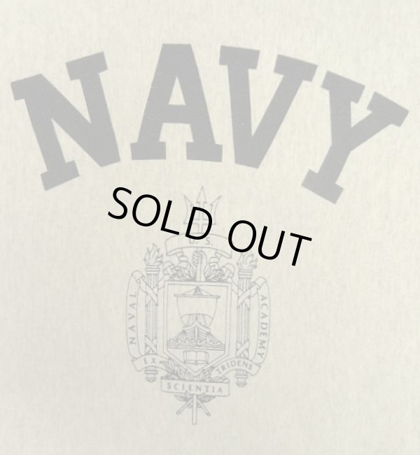 画像3: 90'S US NAVAL ACADEMY ヘビーウエイト スウェットシャツ グレー (VINTAGE)