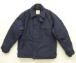 画像1: 90'S アメリカ軍 US NAVY "A-2" アラミド デッキジャケット ネイビー (VINTAGE)