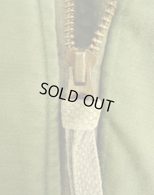 画像3: 80'S アメリカ軍 US NAVY "A-2" デッキジャケット ミリタリーグリーン (VINTAGE)