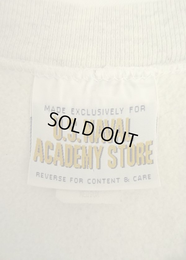 画像2: 90'S US NAVAL ACADEMY ヘビーウエイト スウェットシャツ グレー (VINTAGE)