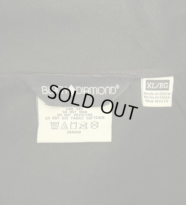 画像2: BLACK DIAMOND 裏地マイクロフリース ソフトシェルジャケット ブラック (VINTAGE)