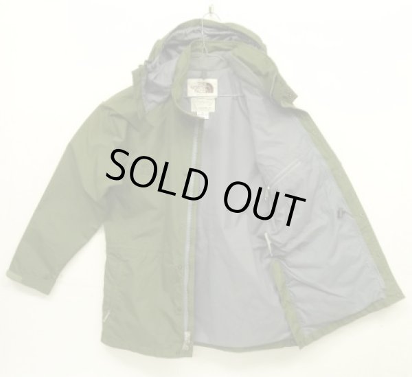 画像3: 80'S THE NORTH FACE "NATIONAL PARK SERVICE" 茶タグ ゴアテックス パーカー オリーブ USA製 (VINTAGE)