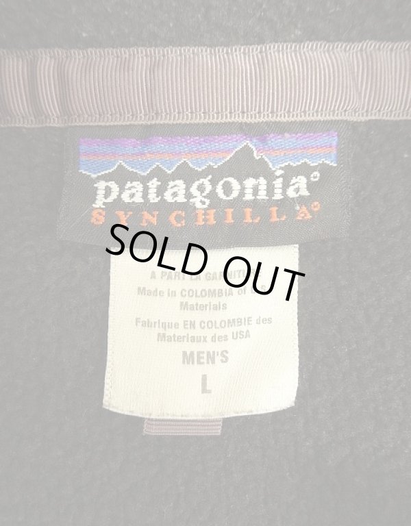 画像2: 05'S PATAGONIA "OFF THE GRID JACKET" シンチラ フルジップジャケット ブラック (VINTAGE)