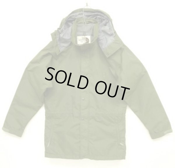 画像1: 80'S THE NORTH FACE "NATIONAL PARK SERVICE" 茶タグ ゴアテックス パーカー オリーブ USA製 (VINTAGE)