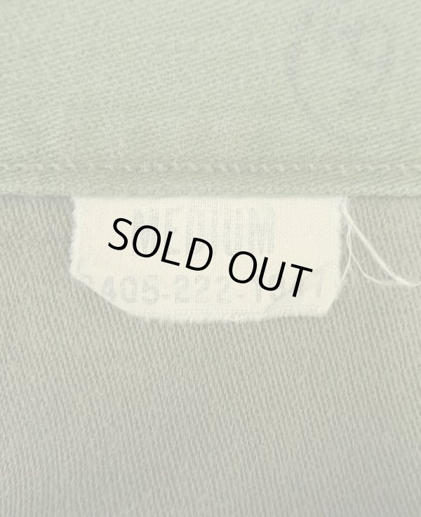 画像4: 60'S アメリカ軍 US ARMY "OG107" 初期モデル コットンサテン 平ボタン ベイカーパンツ MEDIUM (VINTAGE)