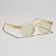 画像3: H OPTICAL "H-02" アイウェア シャンパン/ライトグリーンレンズ (NEW)