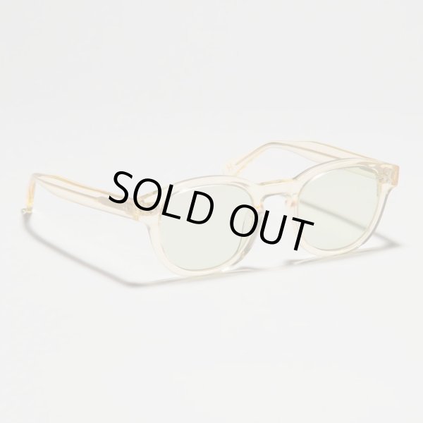 画像3: H OPTICAL "H-02" アイウェア シャンパン/ライトグリーンレンズ (NEW)