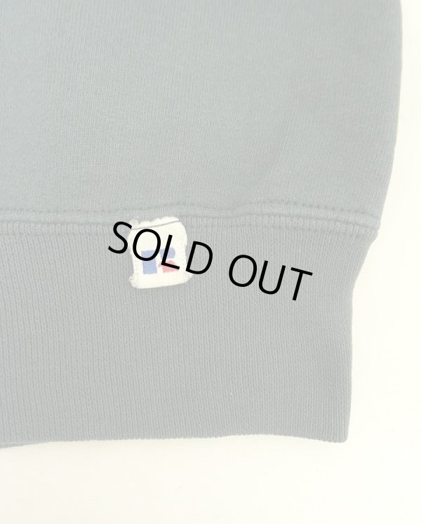 画像3: 90'S RUSSELL ATHLETIC 前Vガゼット付き クルーネック スウェットシャツ ダークグリーン USA製 (VINTAGE)